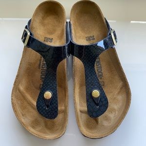 COPY - BIRKENSTOCK Birko-Flor Gizeh Sandals Shoes Size 39